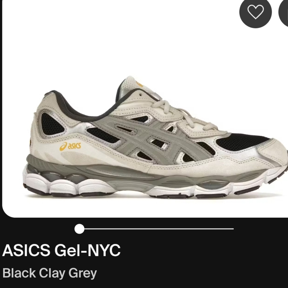 Asics Gel NYC Black Clay Grey Limited Colorway